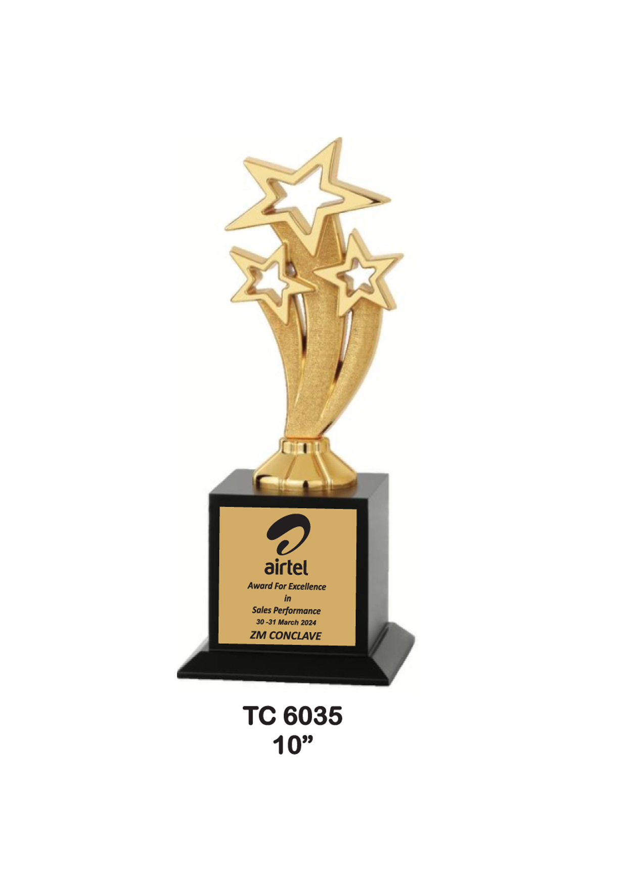 Metal Trophy for Events in India
