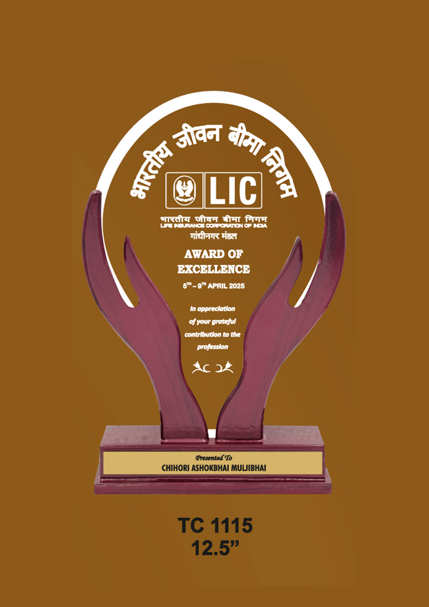 Acrylic Trophies maker for Dance Competitions in Delhi   