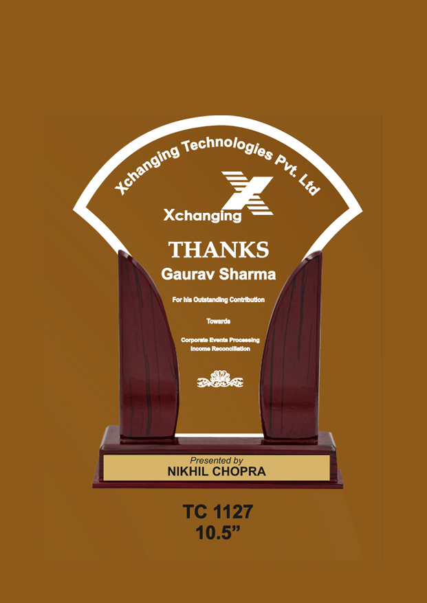 Acrylic Trophies maker for Dance Competitions in Delhi   