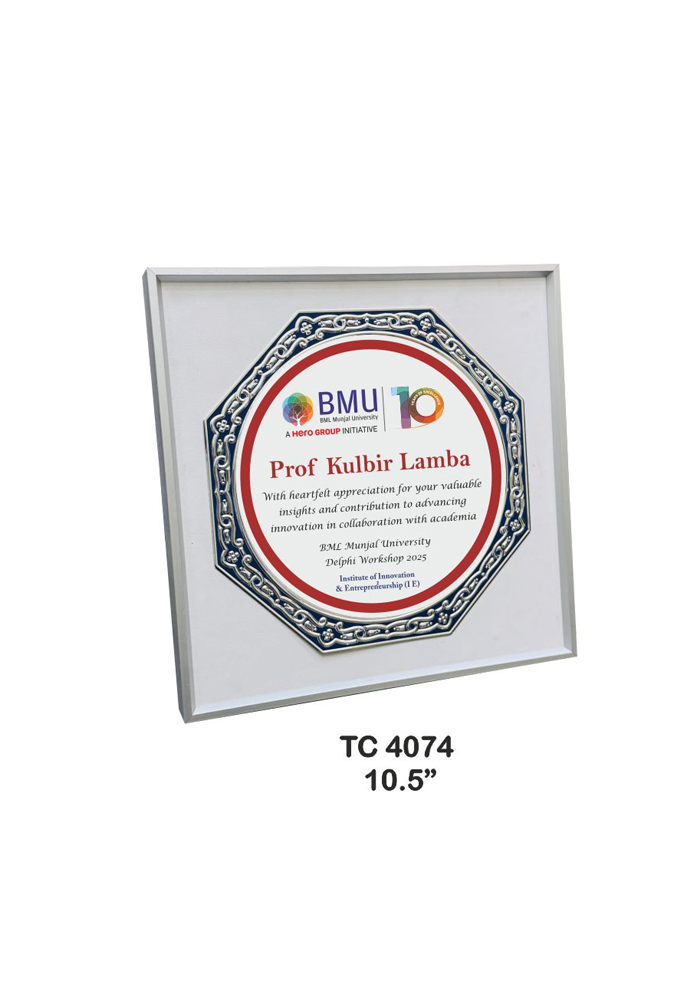 Metal Frame trophies retail store in delhi
