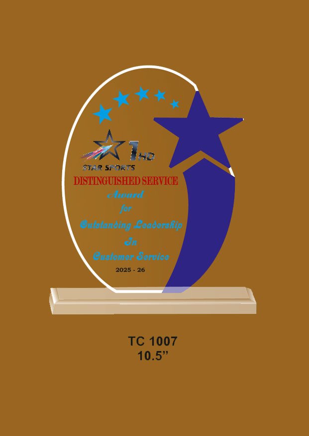 Acrylic Trophy in Delhi