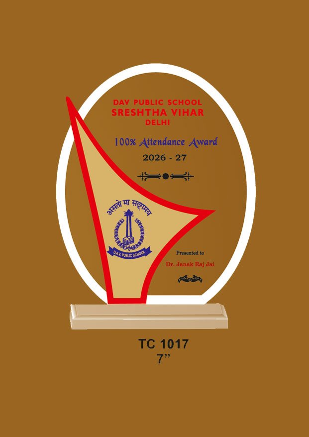 Acrylic Trophy in Delhi