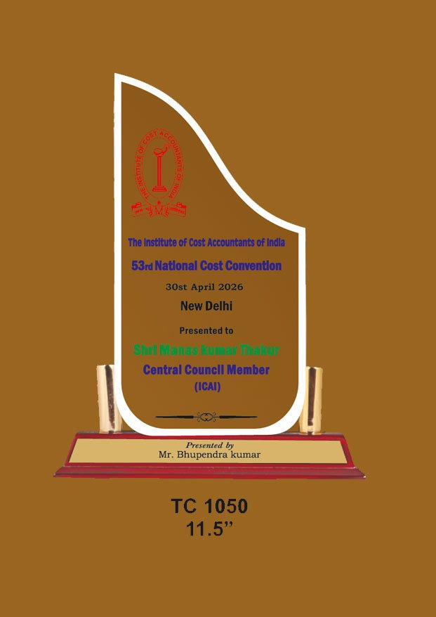 Acrylic Trophy in Delhi