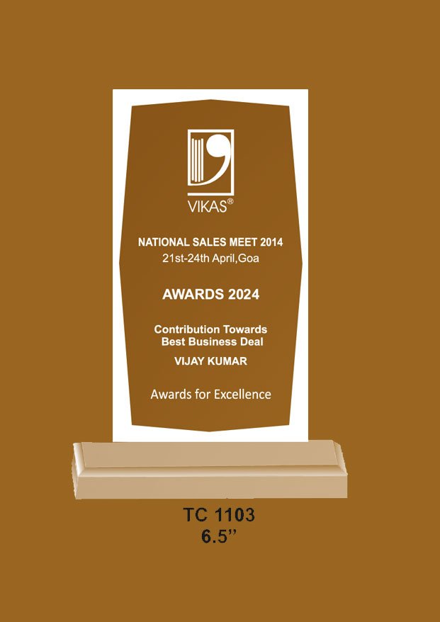 Acrylic Trophy in Delhi