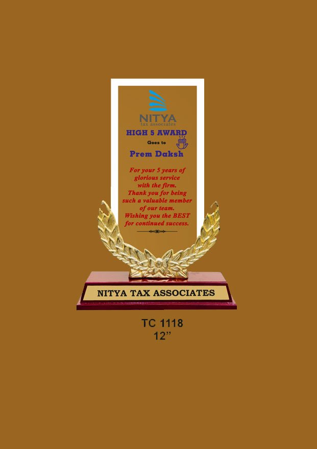 Acrylic Trophy in Delhi