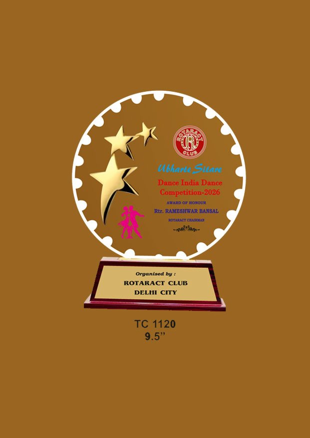 Acrylic Trophy in Delhi