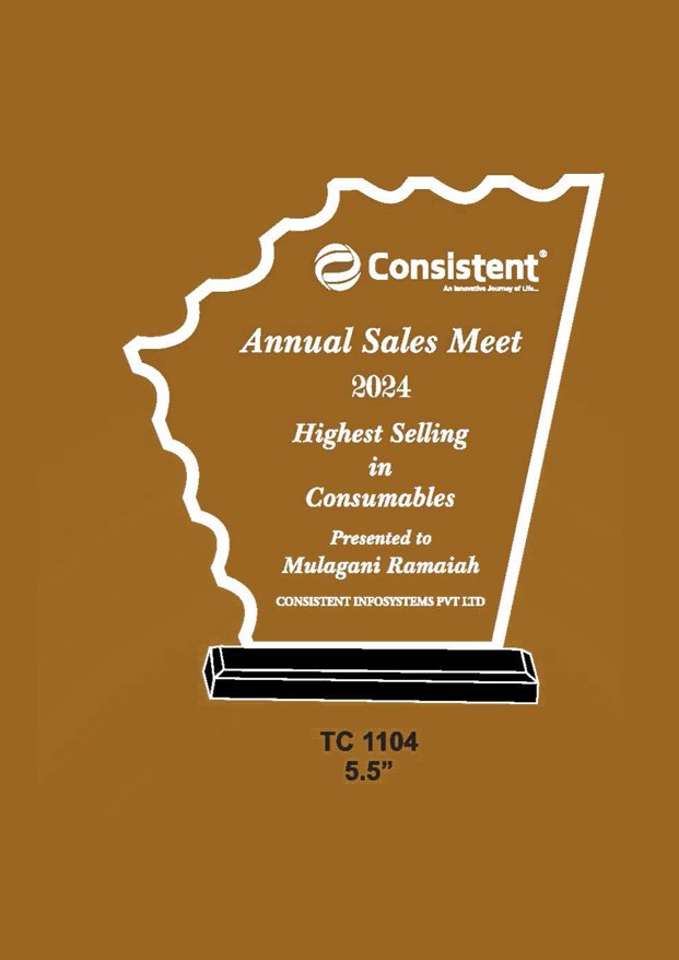Acrylic Trophy in Delhi