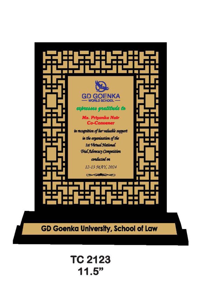 Wooden Trophy Trophy in Delhi